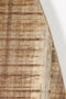 HSM Collection ovale eettafel - 220x110 cm - massief mangohout/metaal