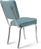 Bel Air Retro Eetkamerstoel CO-24 Blauw
