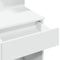 vidaXL - Kaptafel - met - LED-verlichting - 100x40x130 - cm - wit