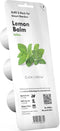 click and grow Lemon Balm plant pods
