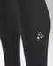 Craft Eaze Tights - Sportlegging Dames - Zweetafvoer - Zwart - Maat S