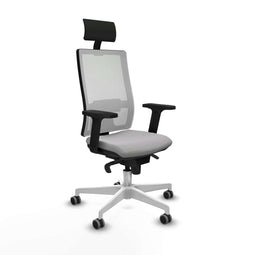 Bureaustoel Piqueras y Crespo 2D026G1 Lichtgrijs
