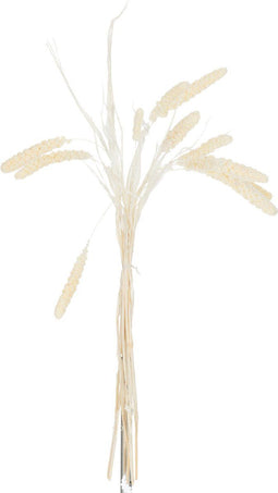 J-Line droogbloemen Droogboeket - jute - ecru