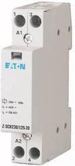 Eaton Z-SCH230/1/25-20 Installatiezekeringautomaat Nominale spanning: 230 V, 240 V Schakelstroom (max.): 25 A 2x NO 1 s