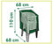 Nature - Tuinmeubelhoes - Beschermhoes voor stoelen - H110 x 68 x 68cm
