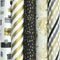 BERLIN en GATSBY cadeaupapier - Assortiment inpakpapier - 10 rollen 2 meter x 70 cm