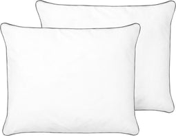 PELISTER - 2x Hoofdkussen hoog - Wit - 50 x 60 cm - Japara