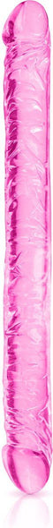 Double Dong Jelly 44cm Rose - dubbele dildo| PURE JELLY