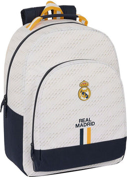 Schoolrugzak Real Madrid C.F. Wit 32 x 42 x 15 cm