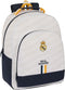 Schoolrugzak Real Madrid C.F. Wit 32 x 42 x 15 cm