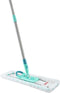 Leifheit Profi vloerwisser xl Micro Duo + EXTRA static stofdoek - 42 cm wisbreedte - 146 cm rug vriendelijke werkhoogte - 360° draaibare scharnier - Click System
