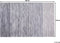 KAPAKLI - Laagpolig vloerkleed - Lichtgrijs - 140 x 200 cm - Wol