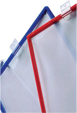 Infotas jalema flex-o-frame met ring a4 rood | Omdoos a 10 stuk | 10 stuks
