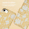 iMoshion Hoesje Geschikt voor iPhone SE (2022) / SE (2020) / 8 / 7 / 6s / 6 Hoesje Met Pasjeshouder - iMoshion Design Bookcase smartphone - Geel / Yellow Flowers