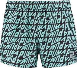 PUMA SWIM MEN WAVE AOP SHORT SHORTS - Maat S - Golvende print (1P)