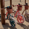 Lionelo Alex Plus - Loopfiets - 12” Lekvrije Banden - Verstelbaar Zadel (30-35 cm) & Stuur (52-58 cm) - Antisliphandvatten - Mandje & Bel - Kleur Groen
