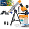 Bresser Junior - Telescoop- en Microscoopset - 40-640x vergroting - Smartphone Adapter