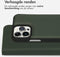 Accezz iPhone 13 Pro Max - 2 in 1 Wallet Bookcase - Uitneembare backcover en 3 pashouders - Groen