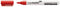Viltstift Legamaster TZ140 whiteboard rond rood 1mm | 10 stuks