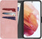 iMoshion Hoesje Geschikt voor Samsung Galaxy S21 Hoesje Met Pasjeshouder - iMoshion Uitneembare 2-in-1 Luxe Bookcase - Roze