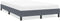 vidaXL - Bedframe - zonder - matras - 120x210 - cm - fluweel - donkergrijs