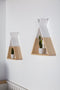 Wandrek Tipi - Hout - 35x12x47 cm - Beige