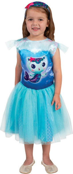 Rubies - Zeemeermin Kostuum - Mercat Dollhouse Blauw - Meisje - Blauw - XXS - Carnavalskleding - Verkleedkleding