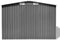 vidaXL - Tuinberging - 257x205x178 - cm - metaal - grijs