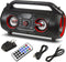 Audiocore AC875 - Draagbare Bluetooth-luidspreker Boombox 30W IPX4 Spatwaterdicht - Zwart
