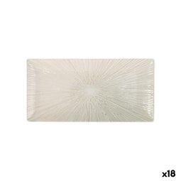 Serveerschaal La Mediterránea Anya Rechthoekig 30 x 15 x 2 cm (18 Stuks)