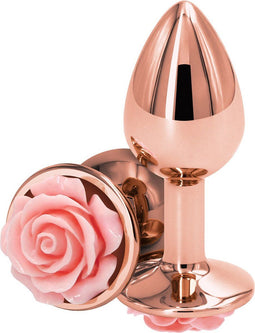 NS Novelties - Rose Buttplug Small - Anal Toys Buttplugs Roze