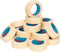 Maskingtape (nar) 58 gram/m2 38 mm x 50 meter geel-beige | 8 stuks