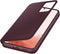 Samsung Galaxy S22+ - Smart Clear View Hoesje - Antibacterieel - Rood