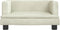 vidaXL - Hondenmand - 60x40x30 - cm - fluweel - crèmekleurig