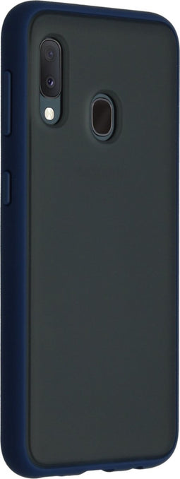 iMoshion Hoesje Geschikt voor Samsung Galaxy A20e Hoesje - iMoshion Frosted Backcover - Blauw