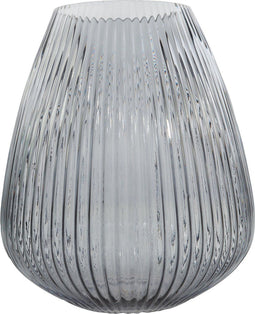 Point-Virgule - Vaas - Glas - Blauw - Ø 24.5cm H 28cm