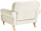 Fauteuil KIBERG Lichtbeige