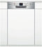 Bosch SPI53M25EU - Vaatwasser - Half integreerbaar - Geluidsniveau 44 dB - Wit