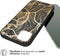 iMoshion Hoesje Geschikt voor iPhone 14 Plus Hoesje Siliconen - iMoshion Design hoesje - Goud / Golden Leaves
