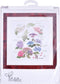 Thea Gouverneur - Borduurpakket met telpatroon - 3067A - Voorgesorteerde DMC Garens - Hortensia - Aida - 44 cm x 46 cm - DIY Kit