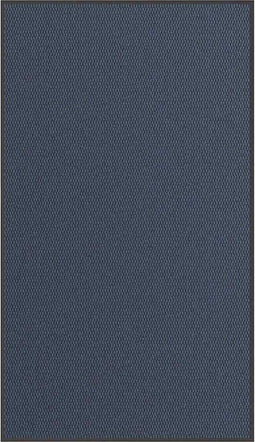 vidaXL - Deurmat - 115x200 - cm - blauw
