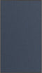 vidaXL - Deurmat - 115x200 - cm - blauw