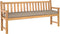 vidaXL - Ligbed - Kussens - voor - Bank - 2 - stuks - Taupe - 200x40x8 - cm - Oxford - Stof
