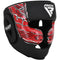 RDX Aura F17 - Hoofdbeschermer - Slim profiel - Zwart met Rood - M