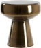 Light & Living Bijzettafel Dakwa - Zwart/Nikkel - Ø38cm - Modern