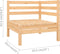vidaXL - 4-delige - Loungeset - massief - grenenhout