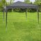 Vivara Inklapbare Partytent - 3 x 3m - UV-bescherming 50+ - Grijs
