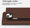 Accezz iPhone 14 Plus - Premium Leather Slim Bookcase - Echt Nappa leer - Bruin