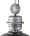 Mexlite Gaeve 2661ZW - Hanglamp Ø50cm E27 Fitting - Hoogte Verstelbaar - Zwart / Zilver