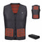Faas Verwarmde Bodywarmer - Elektrisch Verwarmd - USB Oplaadbaar - 3 Standen - M - Zwart